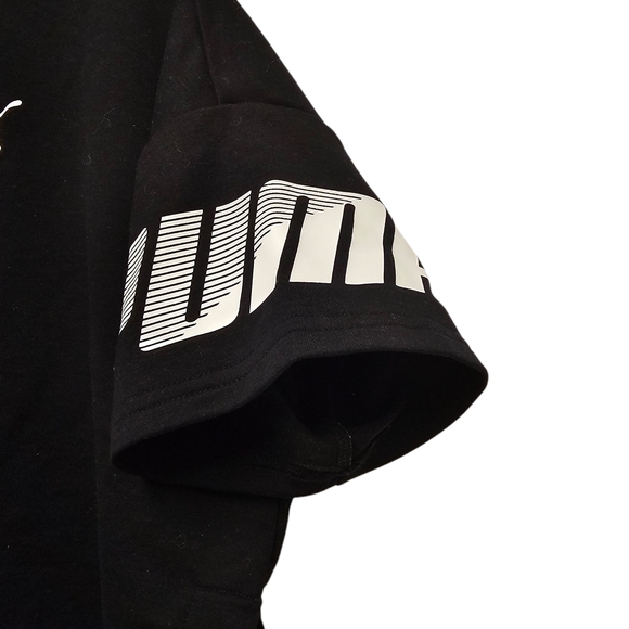 PUMA Women's Modern Sport Black Cropped Tee - Picture 6 of 8